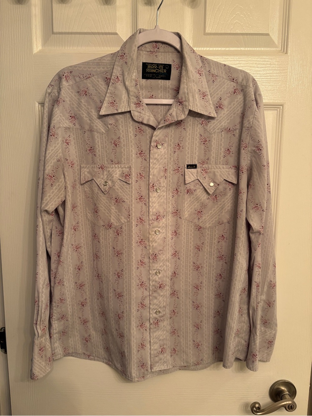 Bar-M Rancher Vintage Pearl Snap Western Shirt